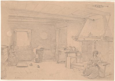 Italiensk bondestue av Wilhelm Marstrand