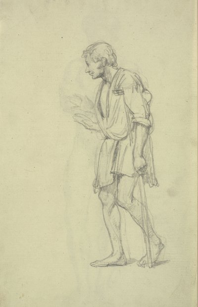 Krøplende. Figurstudier av Wilhelm Marstrand