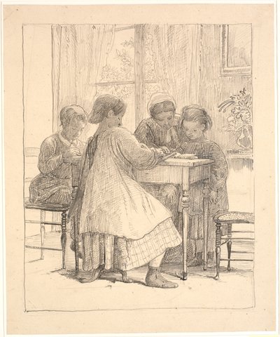 Lekselesing av Wilhelm Marstrand