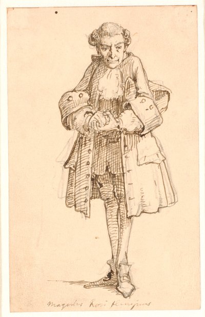"Magister Rosiflengius" (The Happy Shipwreck) av Wilhelm Marstrand