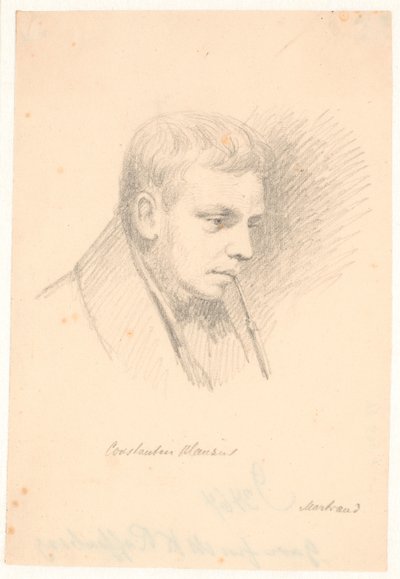 Portrett av Constantin Hansen av Wilhelm Marstrand