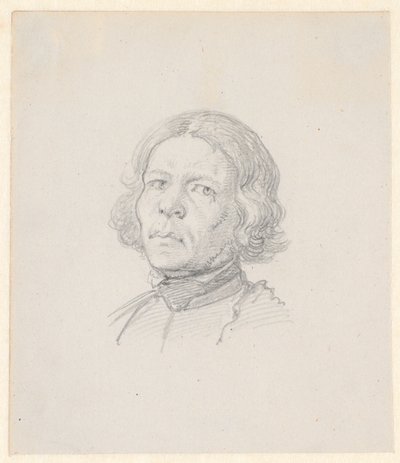 Portretthode, svensk bonde av Wilhelm Marstrand