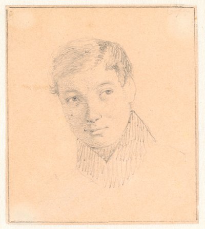 Portrett av Lorentz Ludvig Mozart Waagepetersen av Wilhelm Marstrand