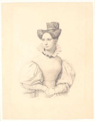 Portrett av Sophie Frederikke Raffenberg av Wilhelm Marstrand