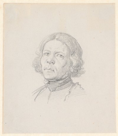 Portretthode, svensk bonde av Wilhelm Marstrand