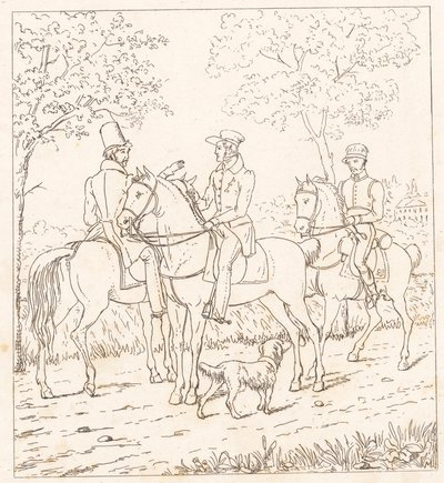 Ryttere av Wilhelm Marstrand