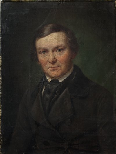 Arkitekt Gottlieb Bindesbøll av Wilhelm Marstrand