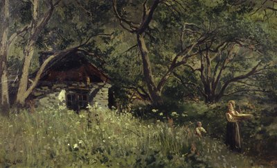 Sommerbakst (olje på lerret) av Wilhelm Peters