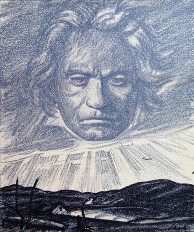 A Tribute to the Genius of Beethoven, illustrasjon fra 