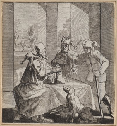 Den Borg-mottakende narren av Wilhelm Stettler