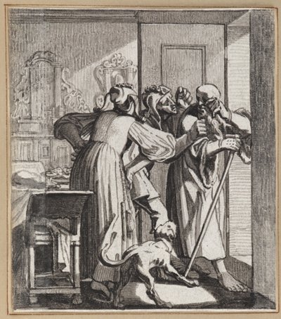 Dåren som spotter de gamle foreldrene av Wilhelm Stettler