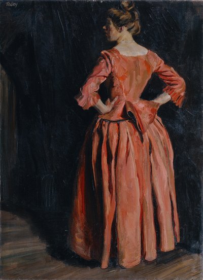 portrett av en dame av Wilhelm Thöny