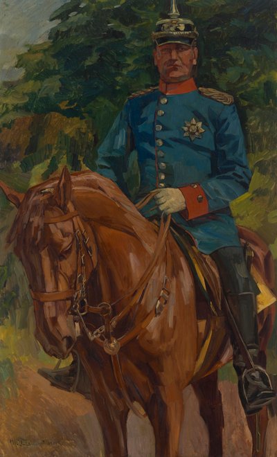 Rytterportrett av Wilhelm Trübner