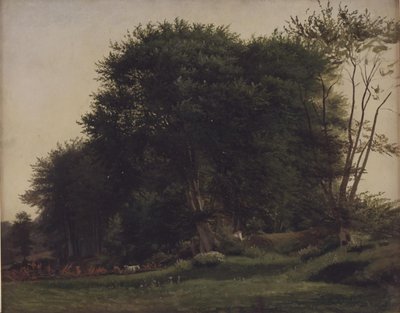 Skogrydding med storfe av Wilhelm Xylander