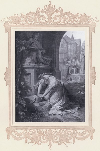 Gretchen, Mater Dolorosa (medlemmer) av Wilhelm von (after) Kaulbach