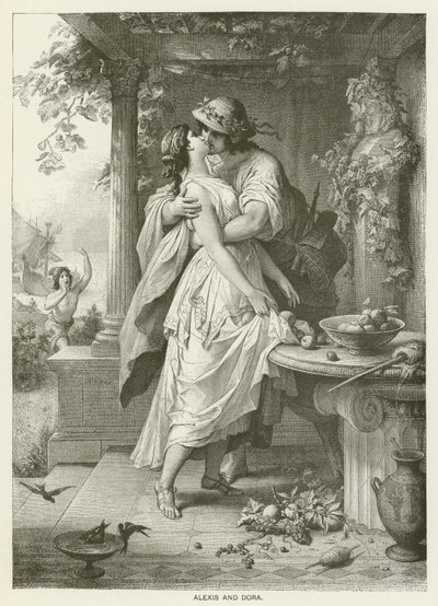 Alexis og Dora av Wilhelm von Kaulbach