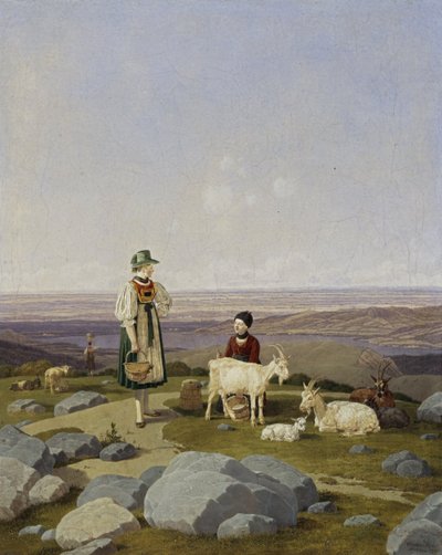 På Gaisalm av Wilhelm von Kobell