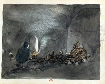 Kvinne i graven i Theben av Wilkinson