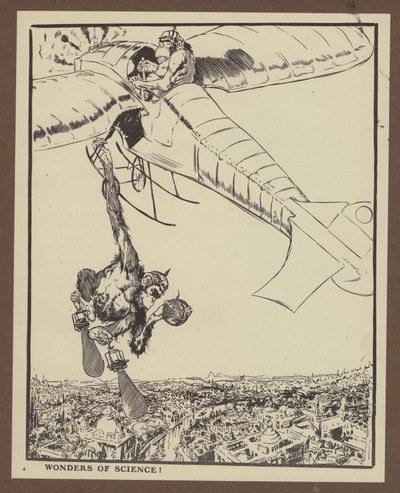 Wonders of Science (litho) av Will Dyson