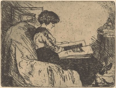 Portrett av Martha Grondhout-Heshusius av Willem Adrianus Grondhout (signed by artist)