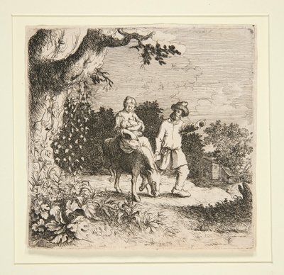 Flykten til Egypt av Willem Basse