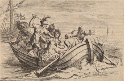 Knivstikkingen av Pompeius, 1634. av Willem Basse