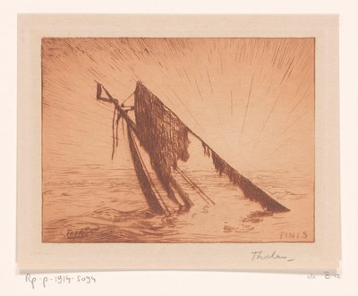 Finis (original tittel på objekt) av Willem Bastiaan Tholen (signed by artist)