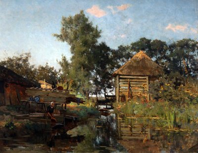 En vaskekone, 1880-1885. av Willem Bastiaan Tholen