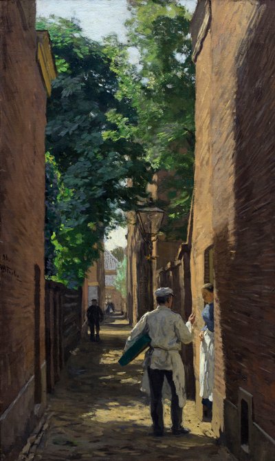 Alley, 1896. av Willem Bastiaan Tholen