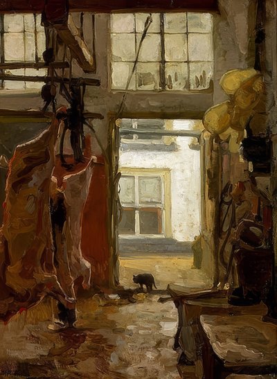 Slakteri. 1889 av Willem Bastiaan Tholen