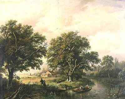Elvescene av Willem Bodeman