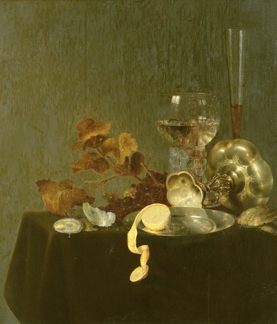 Stilleben av Willem Claesz. Heda