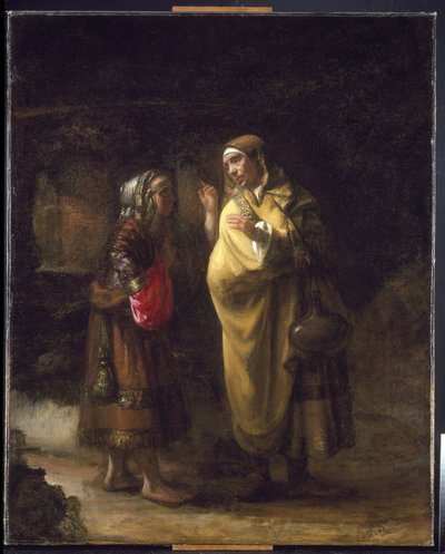 Ruth og Naomi av Willem Drost