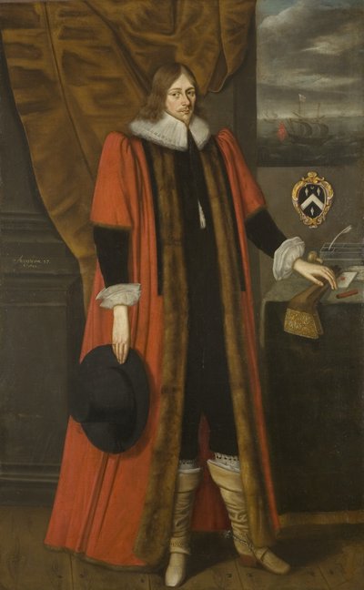 Portrett av Robert Yeamans av Willem Flessiers