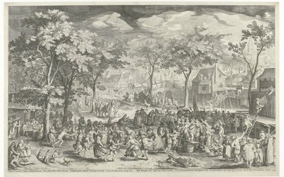Bymesse, ca. 1610 av Willem Isaacsz. van Swanenburg
