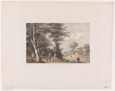 Kirke, 8. århundre Kirke fra 800-tallet (tittel på objekt) av Willem Jacob Hofdijk