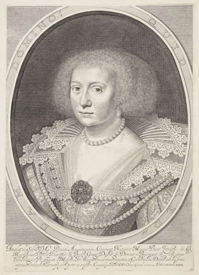 Portrett av Amalia van Solms av Willem Jacobsz Delff