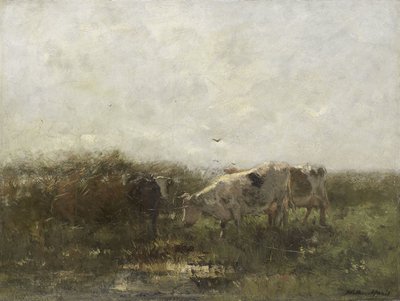 Kyr i en fuktig eng av Willem Maris
