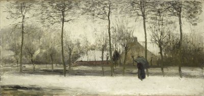 Vinterlandskap, ca. 1875 (olje på lerret) av Willem Maris