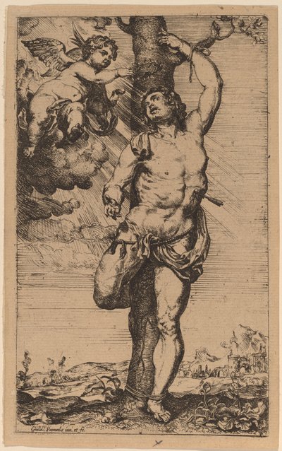 Sankt Sebastian av Willem Panneels