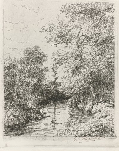 gresk av Willem Roelofs (I)