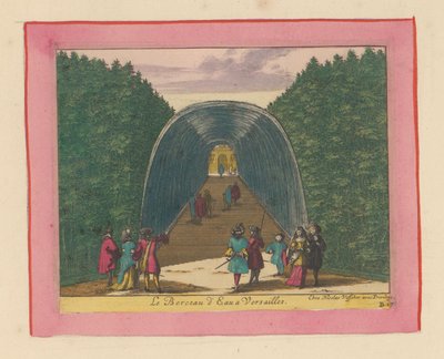 Wasserbecken in den Gärten von Versailles av Willem Swidde