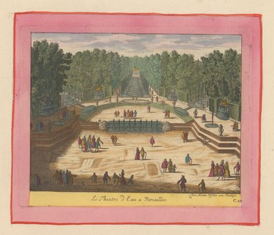 Wassertheater in den Gärten von Versailles av Willem Swidde