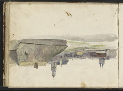 Utsikt over Arnhem med Saint Eusebius-kirken av Willem Troost (II)