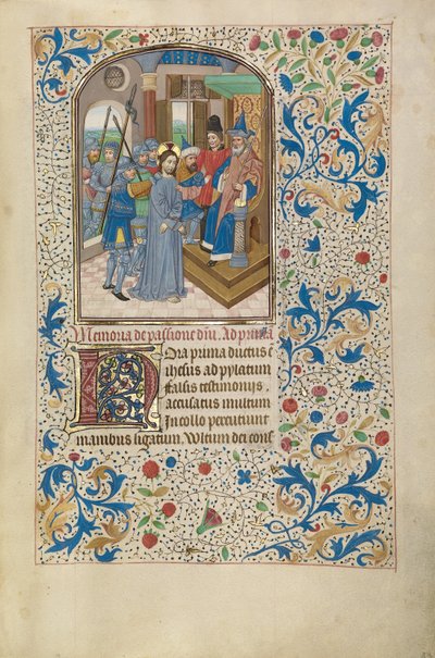 Christus vor Pilatus av Willem Vrelant