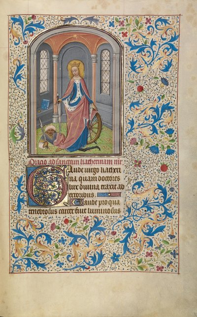 Heilige Katharina av Willem Vrelant