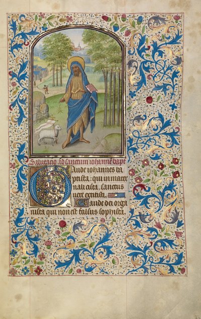 Johannes der Täufer av Willem Vrelant