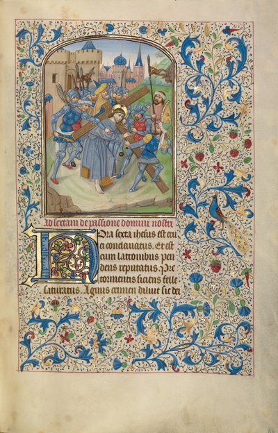 Der Weg nach Golgatha av Willem Vrelant