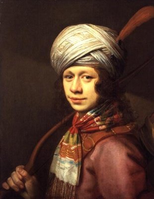 En ung bueskytter (olje på panel) av Willem Willemsz. van der Vliet