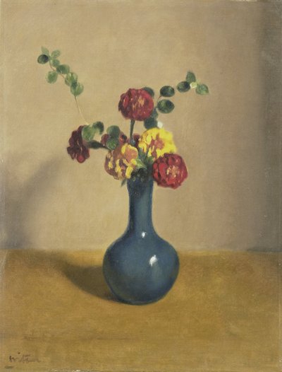 Afrikanere i en blå vase av Willem Arnoldus Witsen